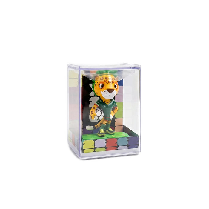 Zayu the Jaguar figurine sealed in its clear display case